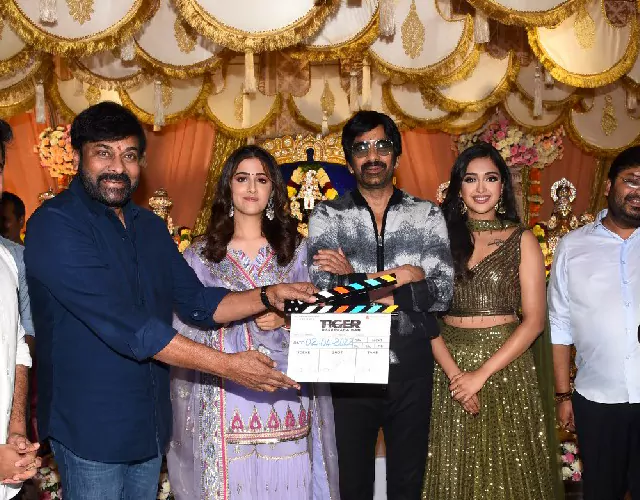 Tiger Nageswara Rao Movie Opening